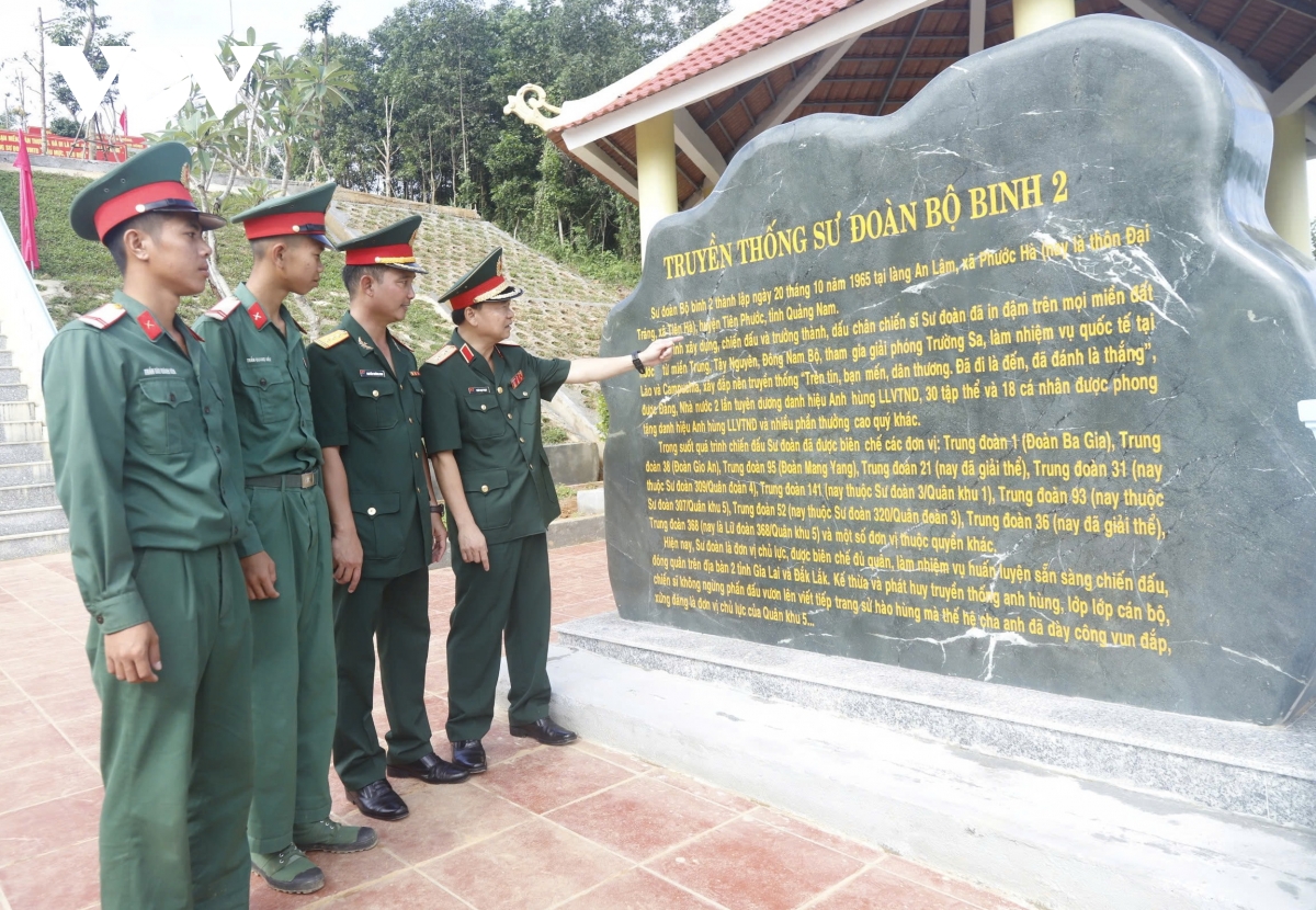 Khánh thành Khu di tích nơi thành lập Sư đoàn 2, Quân khu 5